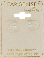 Ear Sense Earrings WPE-5 5mm Pearl Stud Earrings