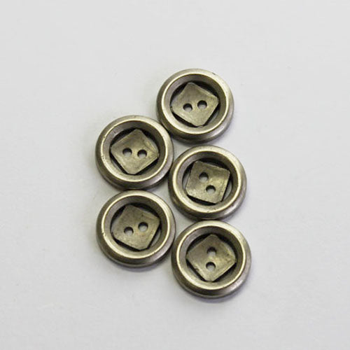 Abbey Buttons: Metal Button