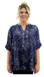 Anne + Kate Italian Dandelion Print Top