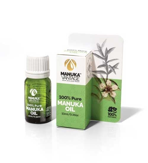 Manuka Vantage New Zealand 100% Pure Manuka Oil 10ml