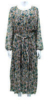 Anne + Kate Floral Long Sleeve Maxi Dress