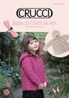 Crucci Baby to Child Jacket Knitting Pattern #2029