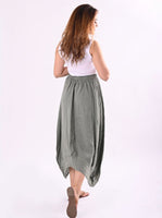 Anne + Kate Italian Vintage Wash Linen Skirt