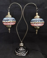 Turkish Mosaic Double Lamp