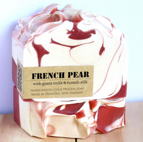 Handcrafted Cold Process Soap French Pear