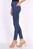 Zac & Zoe Denim Jeans Blue Pin Stripe