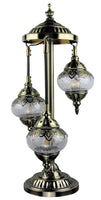 Turkish Mosaic 3 Globe Floor Lamp - Ottoman