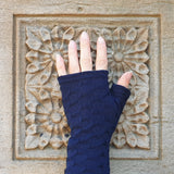 Kate Watts Regular Length Merino Glove - Cross Knit