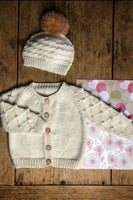 Baby Cakes Scottie Cardi & Hat  #Bc109 8ply/DK 0-18 Months Knitting Pattern