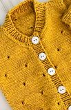 Touch Yarns September Eyelet Cardigan Knitting Pattern 123 Size 3 months - 8 years 8ply/DK