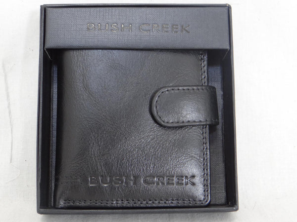 Bush Creek Mens Upright Leather Wallet NV46