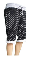 Anne + Kate Italian Polka Dot Black Shorts 10-14