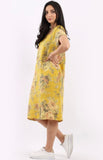 Anne + Kate Italian Rose Linen Lagenlook Dress