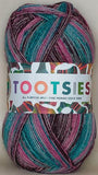 Countrywide Tootsies Sock Yarn 4ply