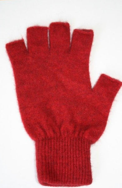 Possum Merino Half Finger Gloves