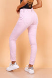 Onado Reversible Denim Jeans Houndstooth Pink